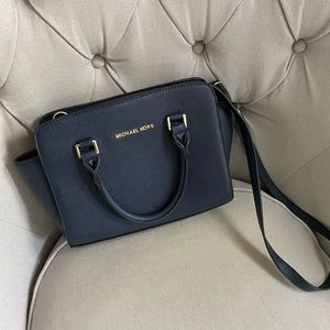 Michael Kors Navy Crossbody/Handbag